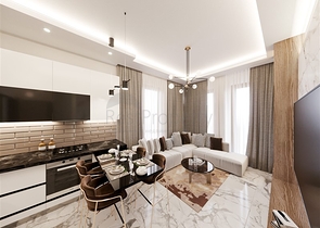 1+1 Wohnung im Stadtteil Avsallar