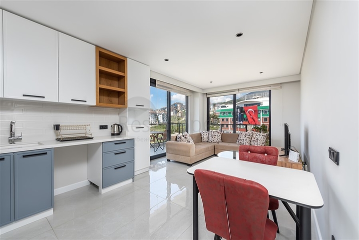 1+1 Apartment in einem neuen Komplex mit Infrastruktur im Bezirk Oba 