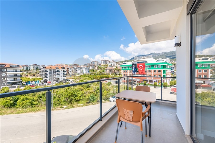 1+1 Apartment in einem neuen Komplex mit Infrastruktur im Bezirk Oba 