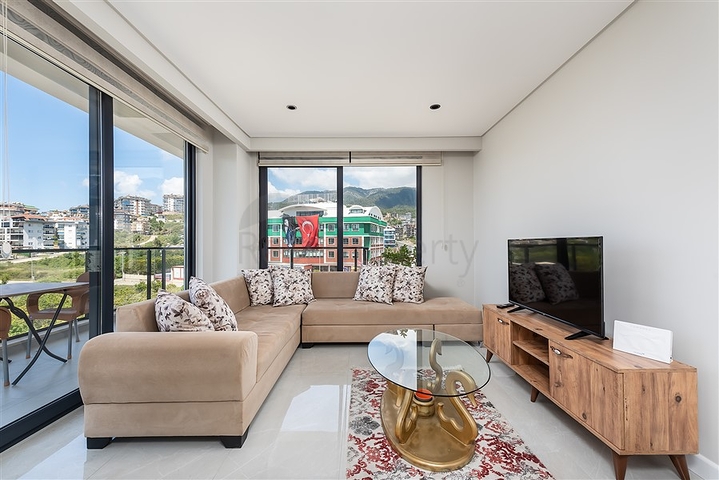 1+1 Apartment in einem neuen Komplex mit Infrastruktur im Bezirk Oba 