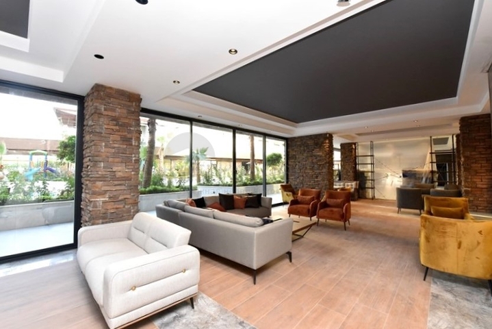 1+1 Apartment in einem neuen Komplex mit Infrastruktur im Bezirk Oba 