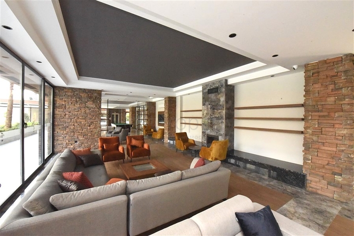 1+1 Apartment in einem neuen Komplex mit Infrastruktur im Bezirk Oba 