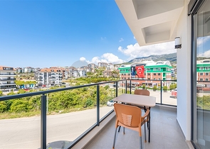 1+1 Apartment in einem neuen Komplex mit Infrastruktur im Bezirk Oba 