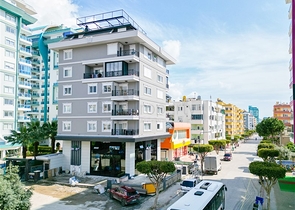 Dreizimmerwohnung in einem neuen Komplex