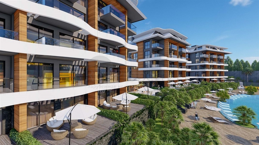 1+1 in einem im Bau befindlichen Hotelkomplex 