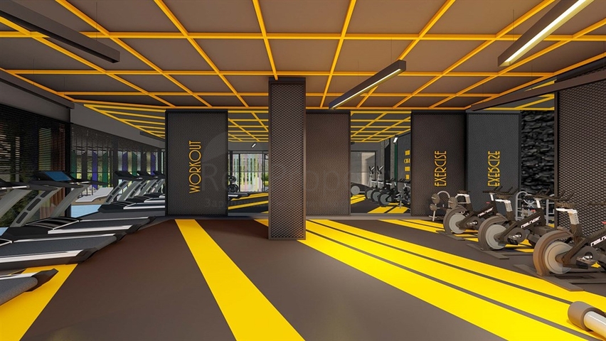 1+1 in einem im Bau befindlichen Hotelkomplex 