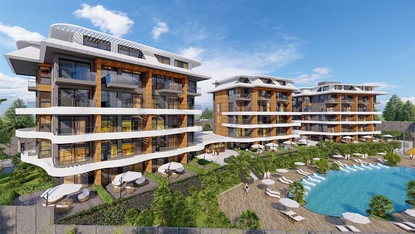 1+1 in einem im Bau befindlichen Hotelkomplex 