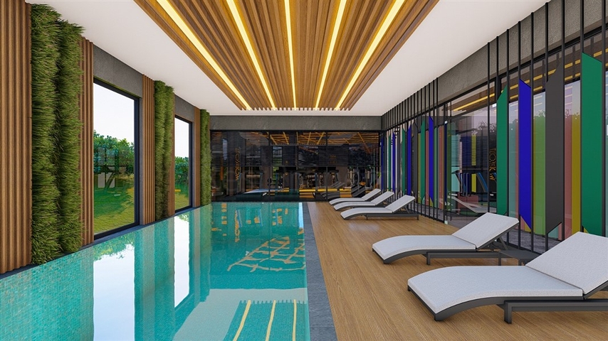 1+1 in einem im Bau befindlichen Hotelkomplex 