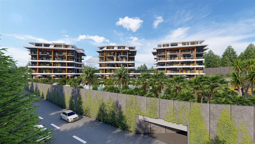 1+1 in einem im Bau befindlichen Hotelkomplex 