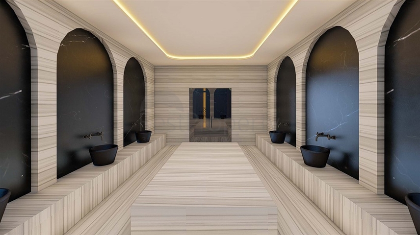 1+1 in einem im Bau befindlichen Hotelkomplex 