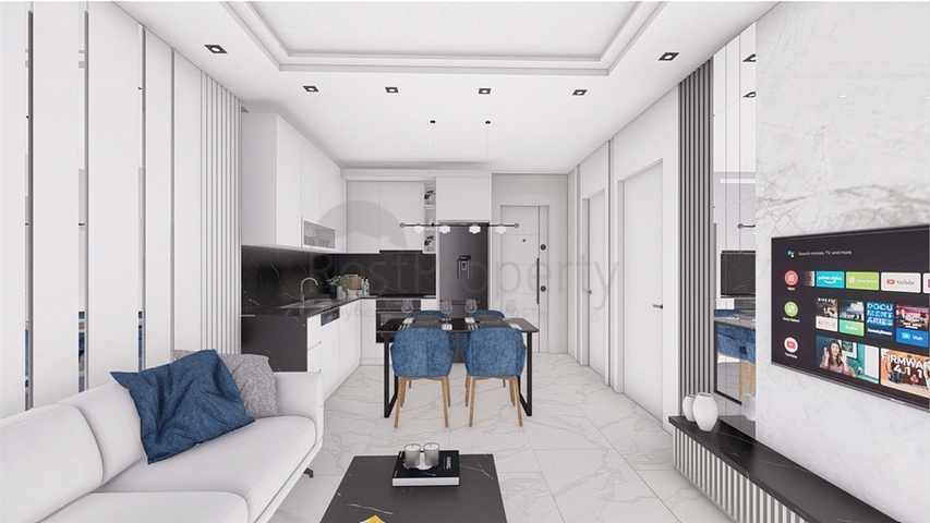 1+1 in einem im Bau befindlichen Hotelkomplex 