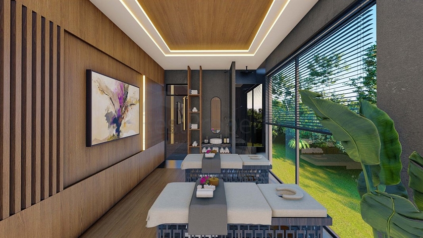 1+1 in einem im Bau befindlichen Hotelkomplex 