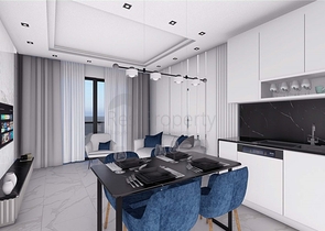 1+1 in einem im Bau befindlichen Hotelkomplex 