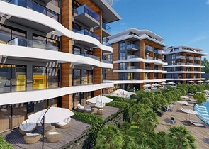 1+1 in einem im Bau befindlichen Hotelkomplex 