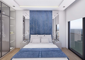 1+1 in einem im Bau befindlichen Hotelkomplex 