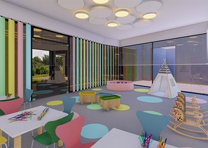 1+1 in einem im Bau befindlichen Hotelkomplex 