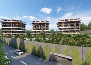 1+1 in einem im Bau befindlichen Hotelkomplex 