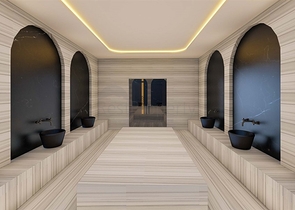 1+1 in einem im Bau befindlichen Hotelkomplex 