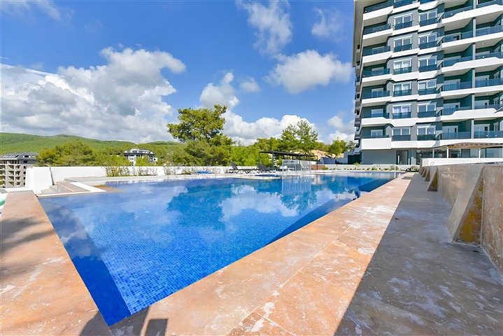 Apartment in einem neuen Komplex im Stadtteil Avsallar 