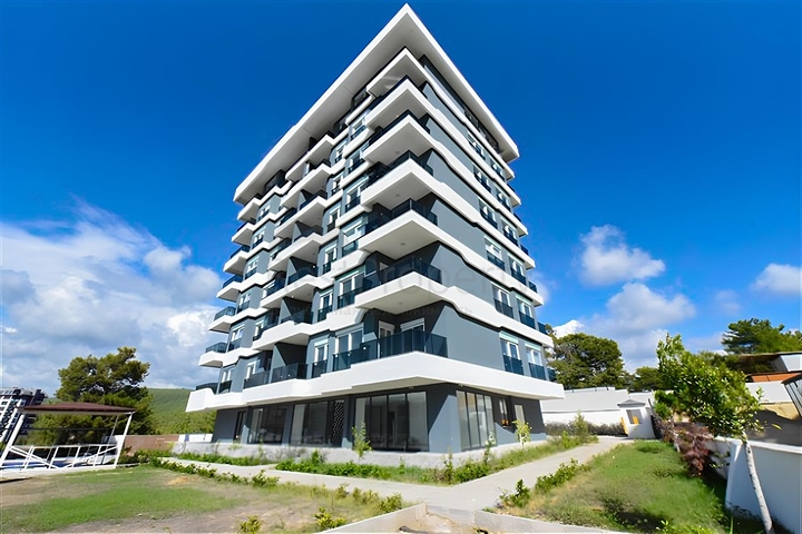 Apartment in einem neuen Komplex im Stadtteil Avsallar 
