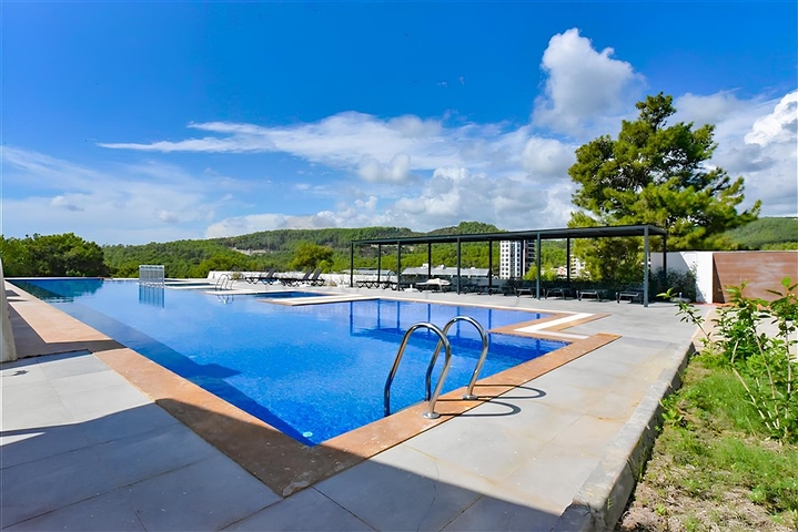 Apartment in einem neuen Komplex im Stadtteil Avsallar 