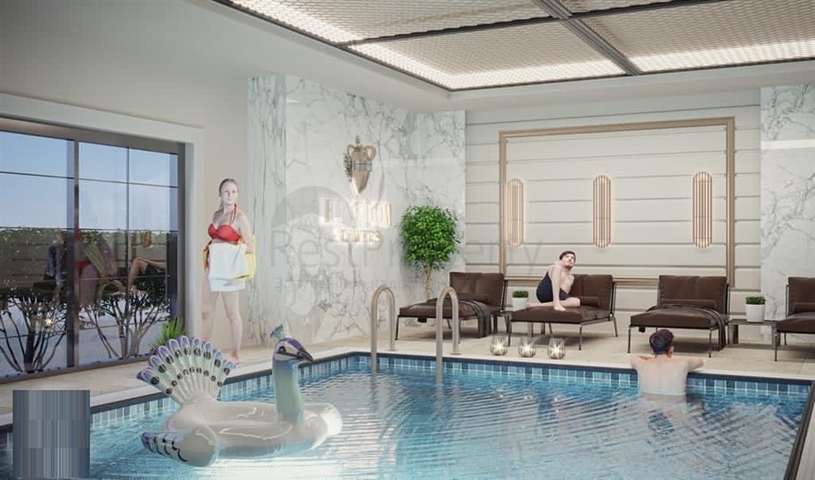 Wohnung in einer ökologisch sauberen Gegend von Alanya- Avsallar