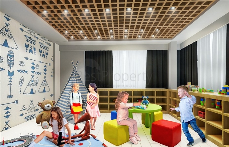 1+1 Wohnung in einer neuen Wohnanlage im Zentrum von Alanya