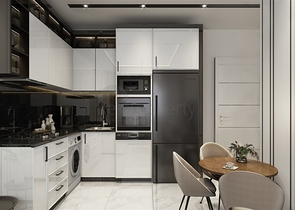 1+1 Wohnung in einer neuen Wohnanlage im Zentrum von Alanya