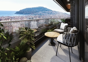 1+1 Wohnung in einer neuen Wohnanlage im Zentrum von Alanya