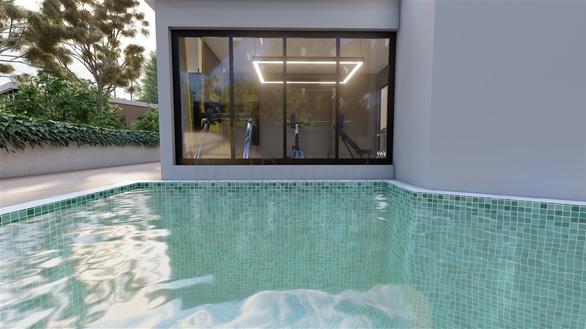 1+1 Wohnung im Zentrum von Alanya in einer Entfernung von 200 Metern zum Meer