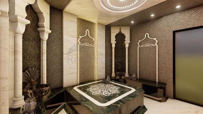 1+1 Wohnung im Zentrum von Alanya in einer Entfernung von 200 Metern zum Meer