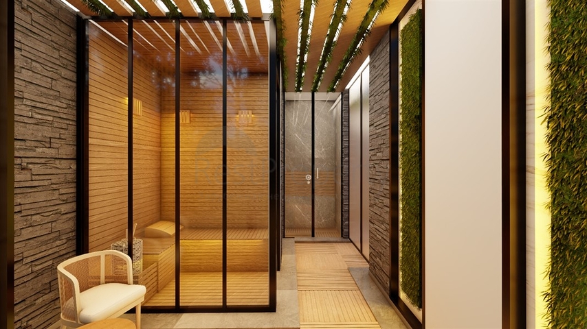 1+1 Wohnung im Zentrum von Alanya in einer Entfernung von 200 Metern zum Meer