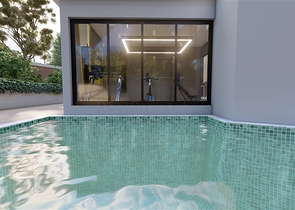 1+1 Wohnung im Zentrum von Alanya in einer Entfernung von 200 Metern zum Meer