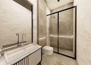 1+1 Wohnung im Zentrum von Alanya in einer Entfernung von 200 Metern zum Meer