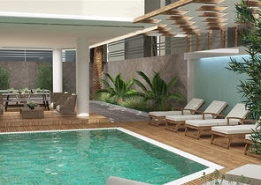 1+1 Wohnung im Zentrum von Alanya in einer Entfernung von 200 Metern zum Meer