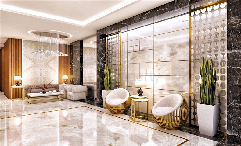 Zweizimmerwohnung in einem neuen Komplex des Bezirks Mahmutlar