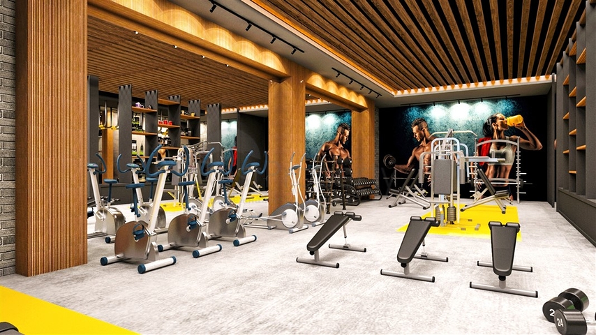 Zweizimmerwohnung in einem neuen Komplex des Bezirks Mahmutlar