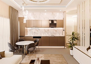 Zweizimmerwohnung in einem neuen Komplex des Bezirks Mahmutlar