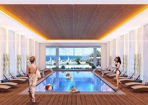 Zweizimmerwohnung in einem neuen Komplex des Bezirks Mahmutlar