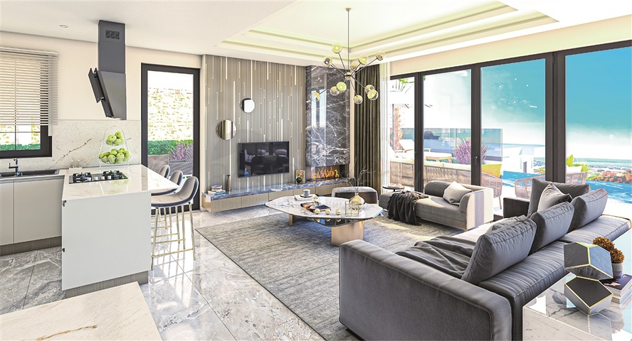 Investitionsprojekt für Wohnungen und Villen im Stadtteil Kargicak