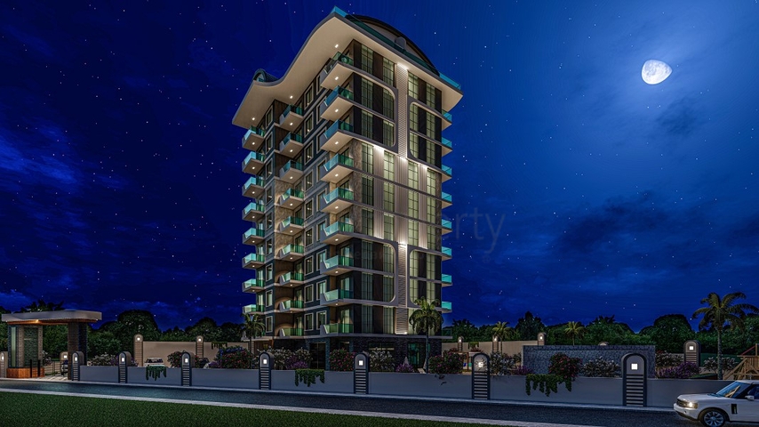 Penthouse mit 2+1 Grundriss im Stadtteil Mahmutlar