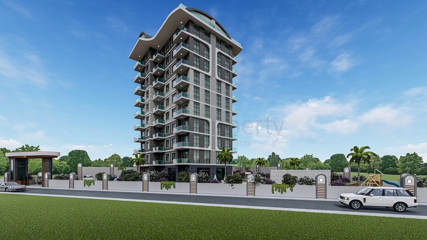 Penthouse mit 2+1 Grundriss im Stadtteil Mahmutlar