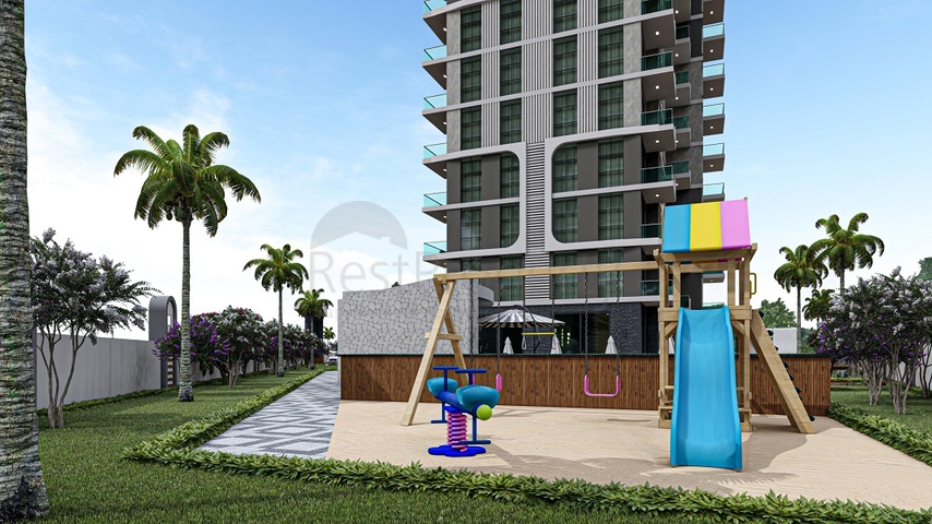 Penthouse mit 2+1 Grundriss im Stadtteil Mahmutlar