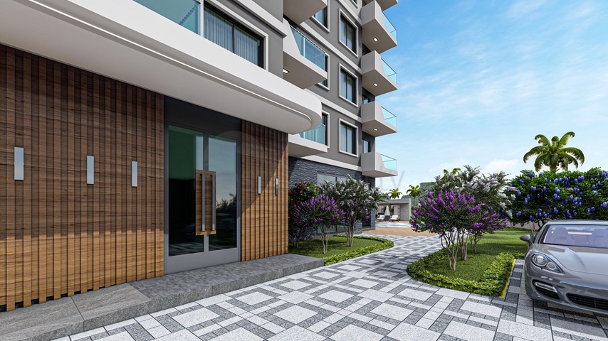 Penthouse mit 2+1 Grundriss im Stadtteil Mahmutlar