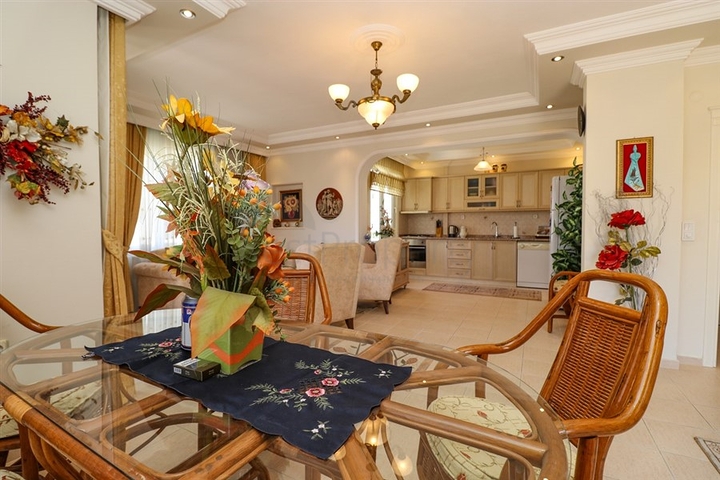 Wohnung mit 3+2 Grundrissen im zentralen Bereich von Alanya