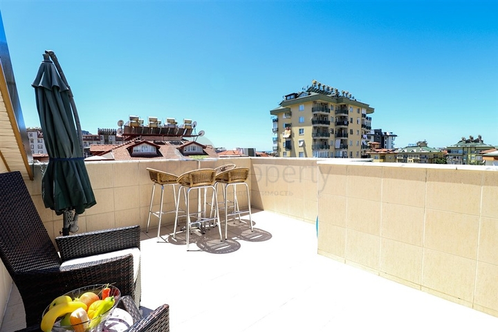 Wohnung mit 3+2 Grundrissen im zentralen Bereich von Alanya