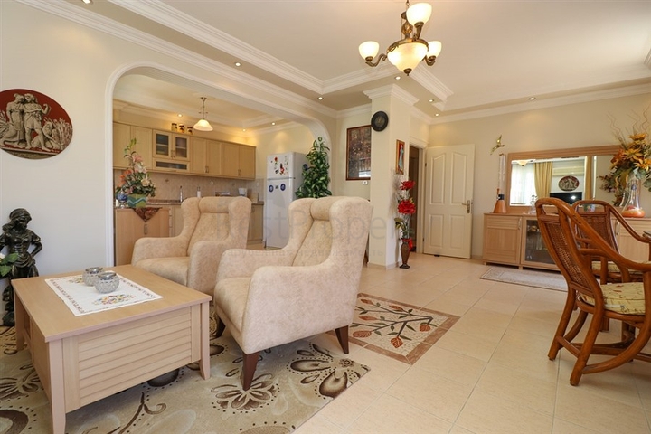 Wohnung mit 3+2 Grundrissen im zentralen Bereich von Alanya