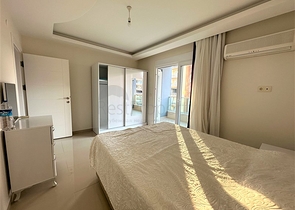 1+1 möblierte Wohnung 250 m vom Meer entfernt