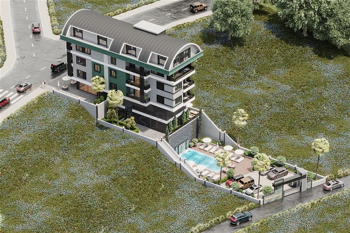 Komplex mit 11 Wohnungen im beliebten Viertel Oba 