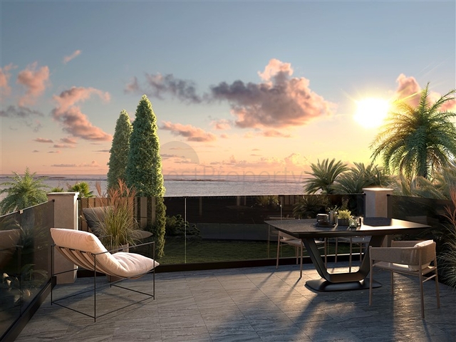 Ein Premium-Komplex von Apartments und Villen im Stadtteil Kargicak 